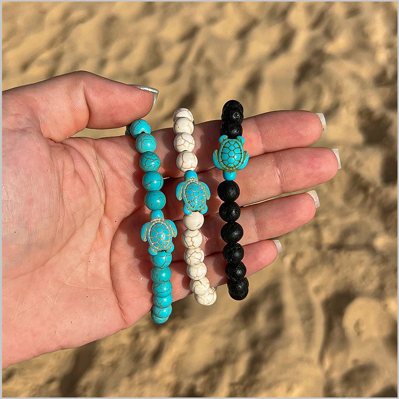 Ocean Turtle Bracelet Set